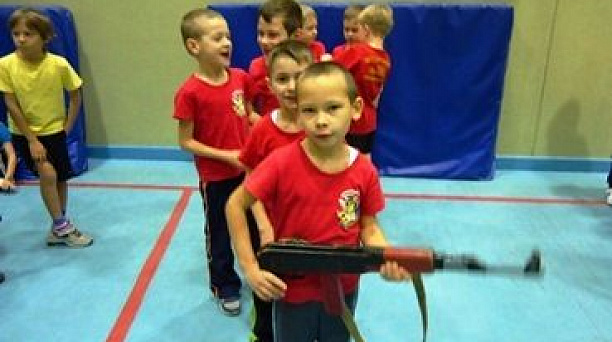 Военно-спортивные игры для самых маленьких