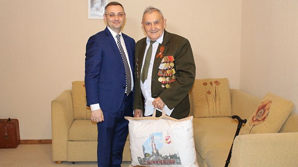 Участник Великой Отечественной войны Михаил Петрович Григоров отметил 96-й день рождения