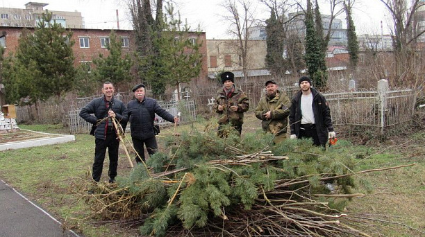 Почтили память павших казаков