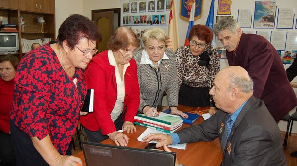 Обмен опытом ветеранских организаций «Краснодар – Кореновск»