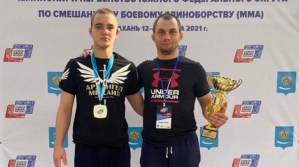 Представители Краснодара завоевали три медали первенства ЮФО по смешанным единоборствам (ММА)