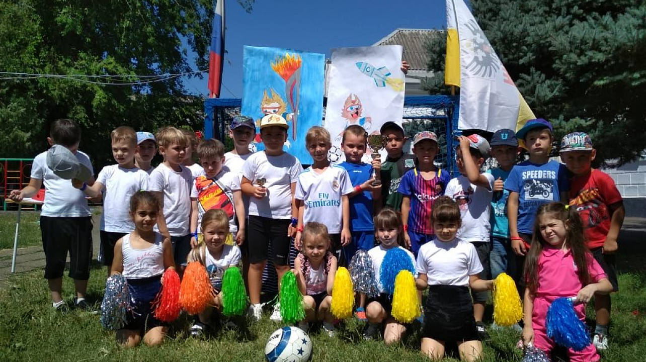 В детском саду Западного округа прошел дружеский матч по футболу