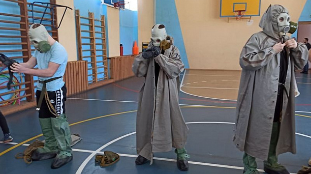 В Центральном округе прошло спортивное соревнование "Зарница"