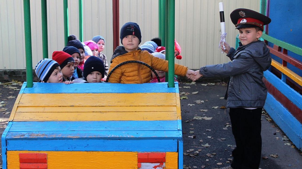В детском саду Западного округа прошла акция по соблюдению правил дорожно-транспортного движения
