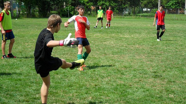 Футбольная команда «Зерно» Центрального округа – в шестерке лучших дворовых команд Кубани