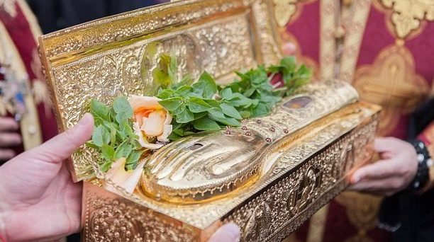 В Краснодар прибывает ковчег с десницей Георгия Победоносца