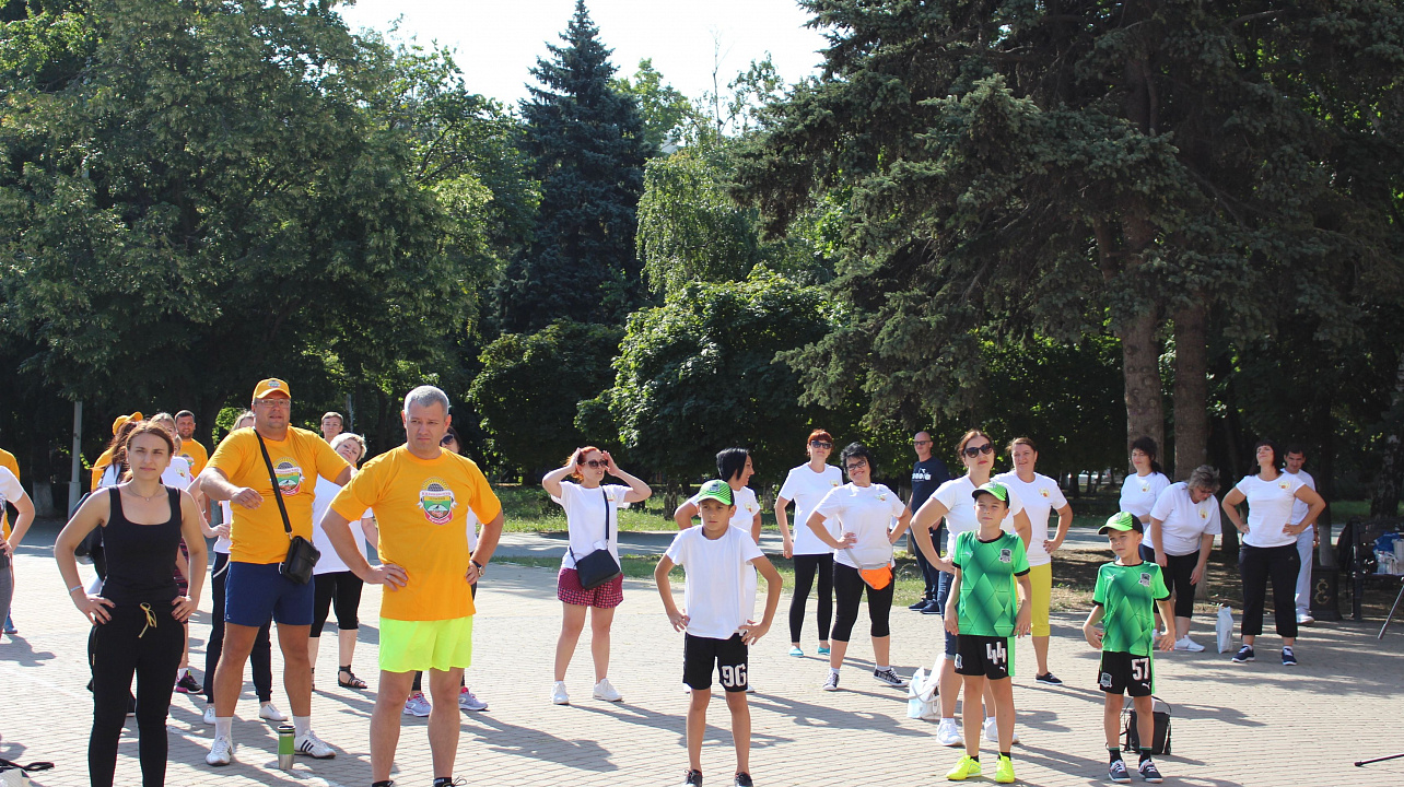 Прикубанский внутригородской округ принял участие в выполнении нормативов ГТО