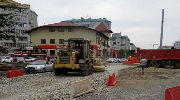 Реконструкция ул. Восточно-Кругликовской в Краснодаре выполнена на 74%