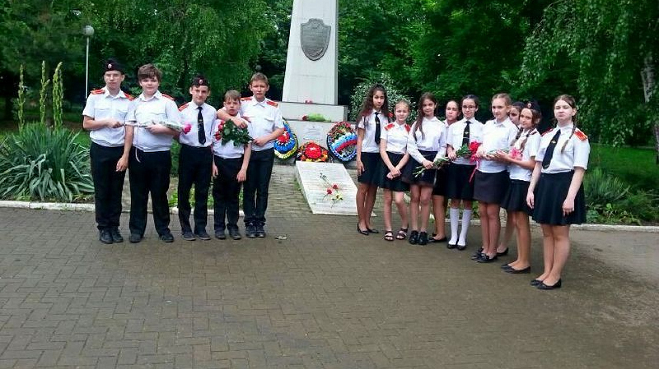 Казачата вспомнили о героях войны