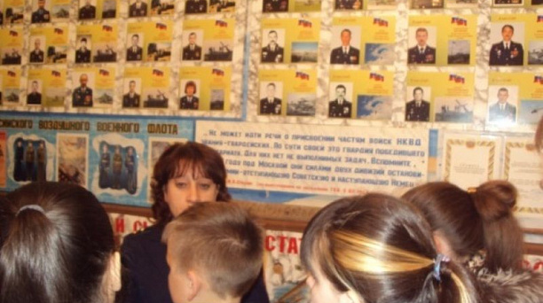 Учащиеся школы № 35 побывали в музее военной части