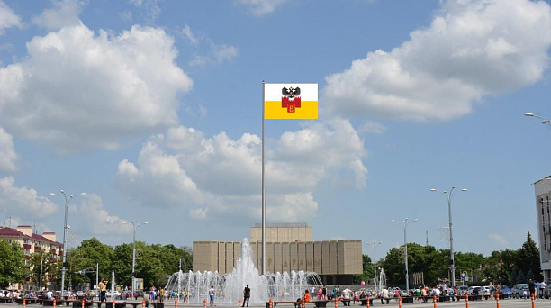 В центре Краснодара установят 42-метровый флагшток