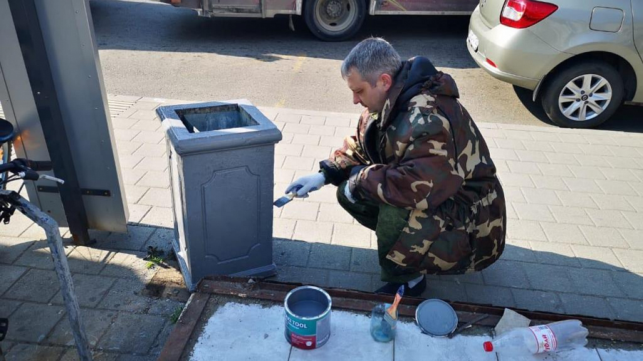 В Западном округе продолжаются работы  по наведению санитарного порядка и благоустройства