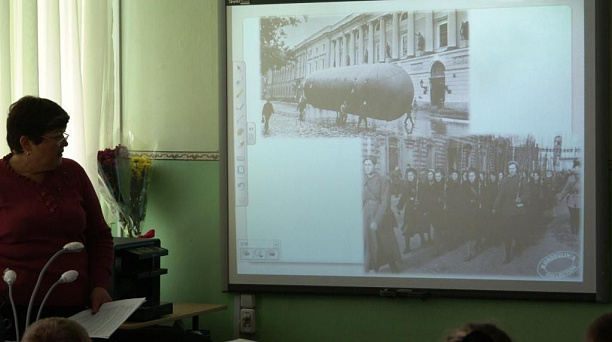 В прикубанской школе №66 проходят уроки мужества 