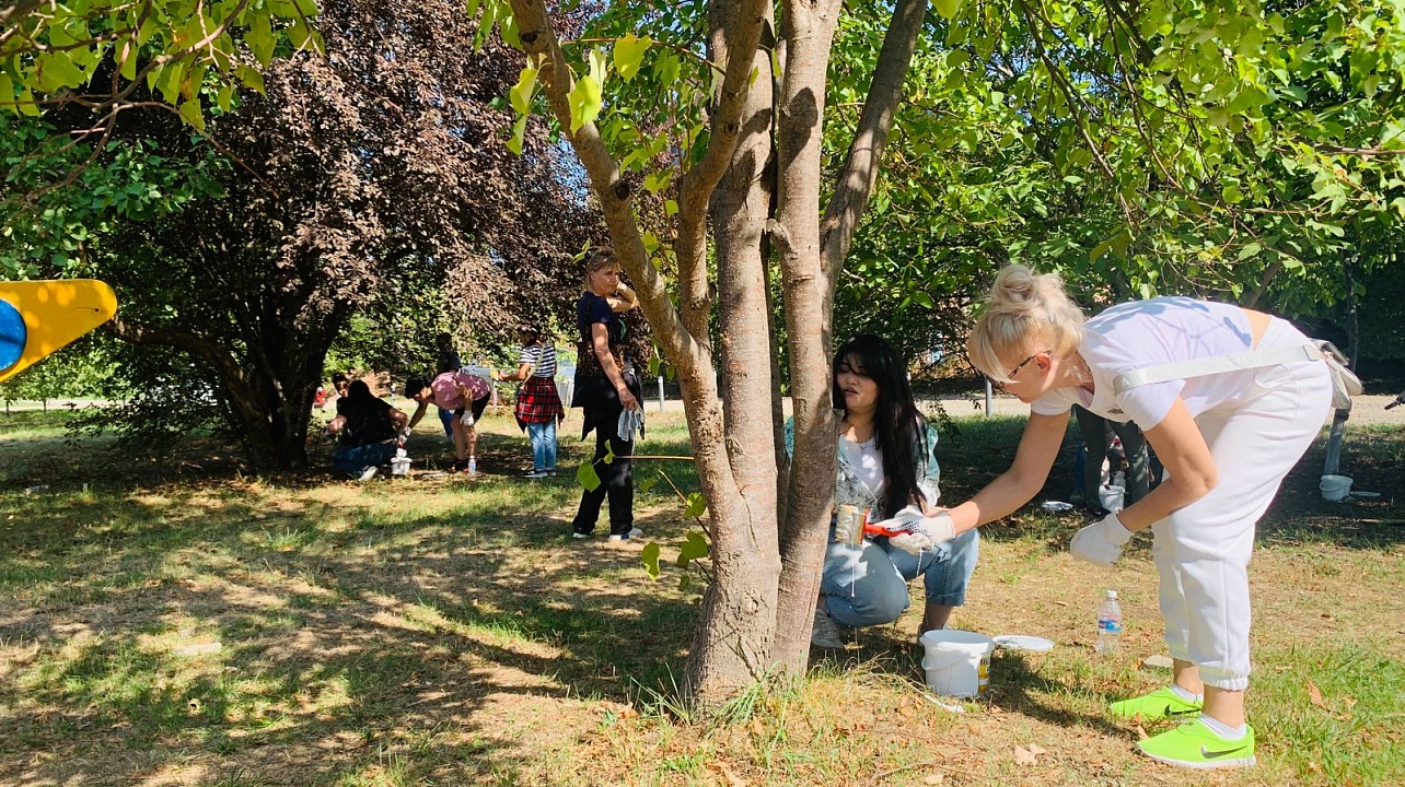 Общегородской субботник прошёл в Прикубанском округе