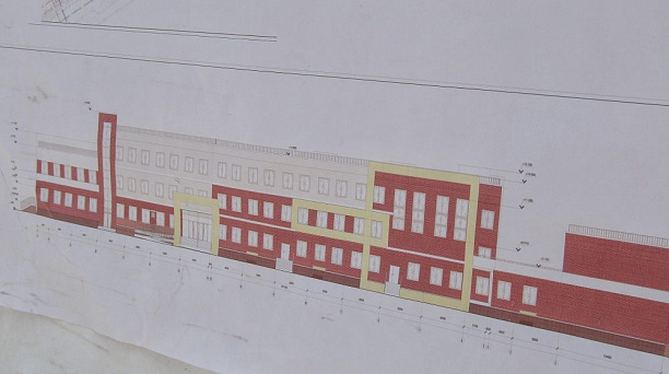 На территории школы № 87 Юбилейного микрорайона Краснодара готов фундамент нового корпуса начальных классов