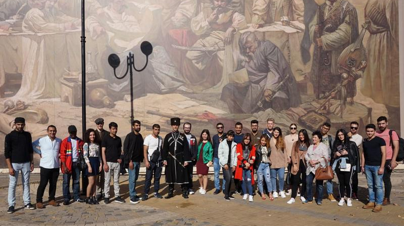 Экскурс в историю города для иностранных студентов