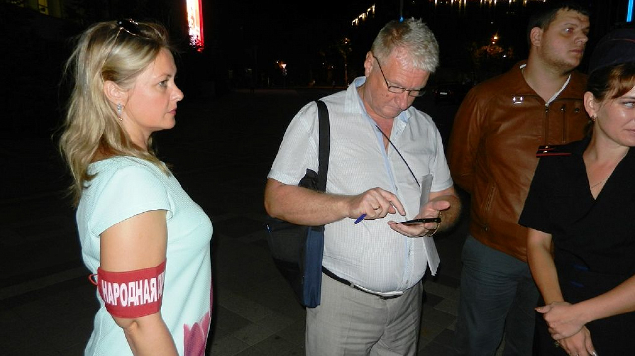 В Западном округе прошел рейд по охране общественного порядка