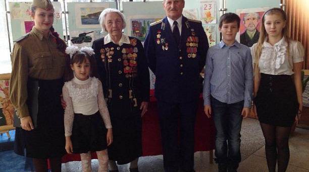 Тематическая встреча с участниками боевых действий прошла для учащихся школ № 16 и № 63