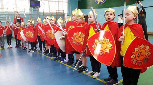 В лицее № 48 прошло спортивное мероприятие «Богатырские потешки»