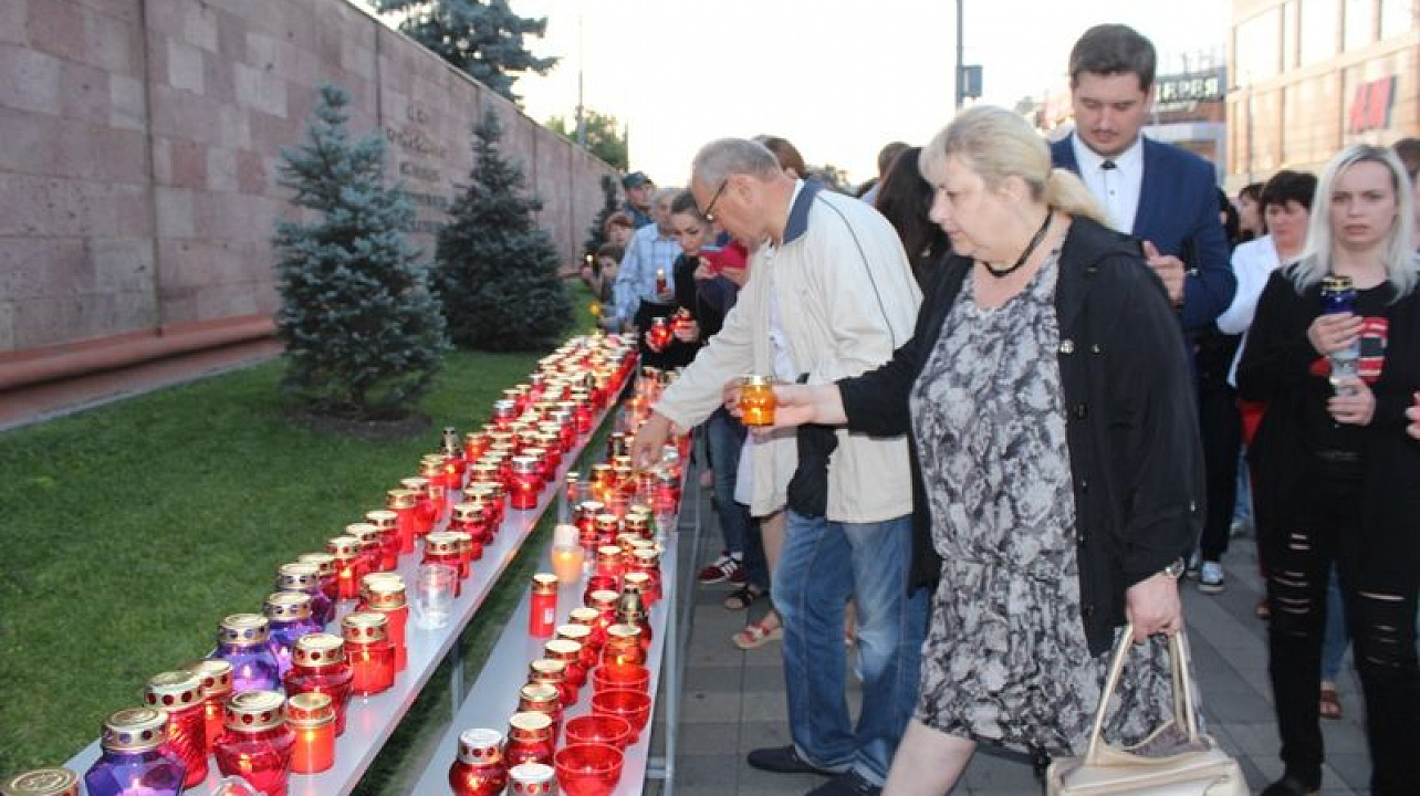Центральный округ принял участие во Всероссийской акции «Свеча памяти»