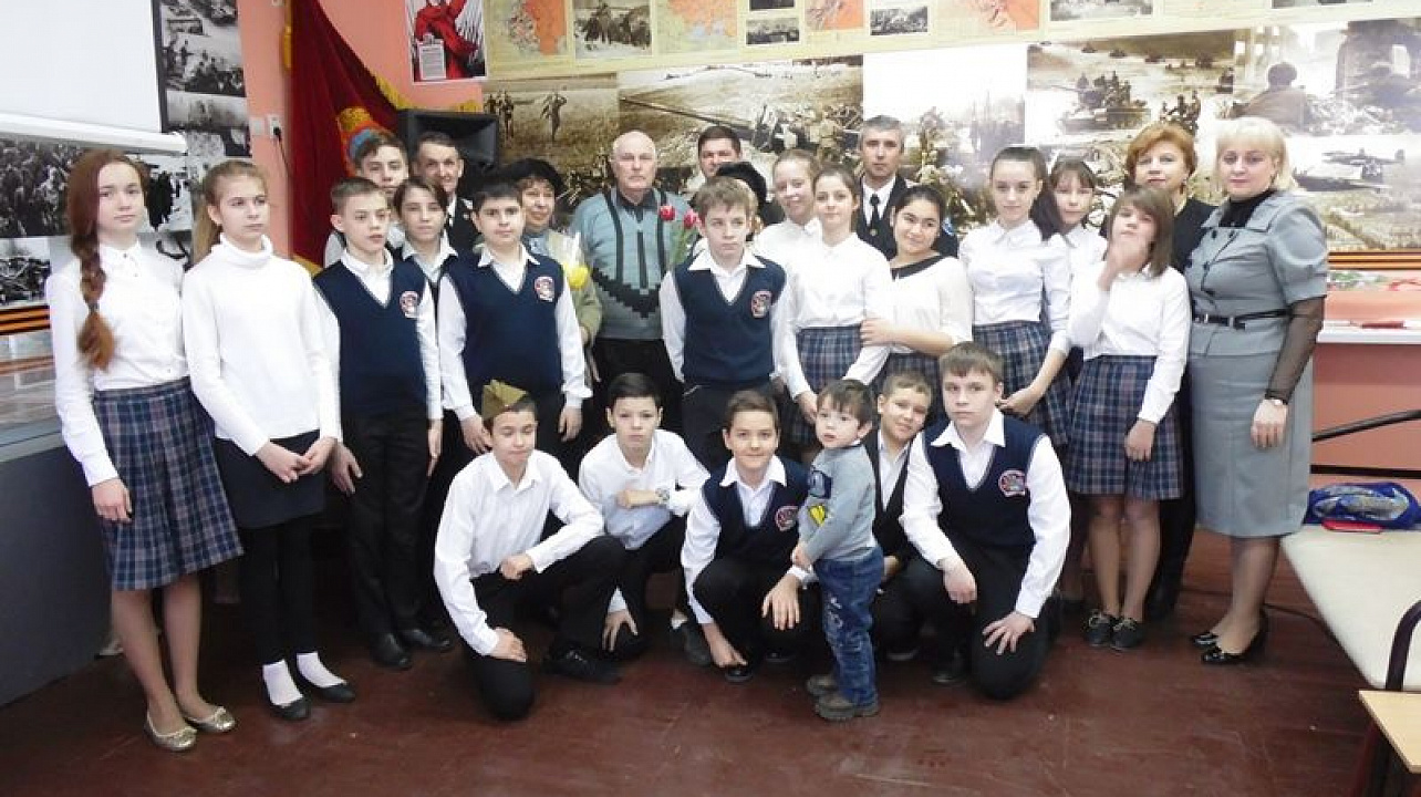В музее Боевой Славы гимназии № 54 Западного округа прошел урок мужества