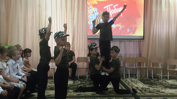 В детском саду Западного округа прошла тематическая неделя «Я помню, я горжусь!»