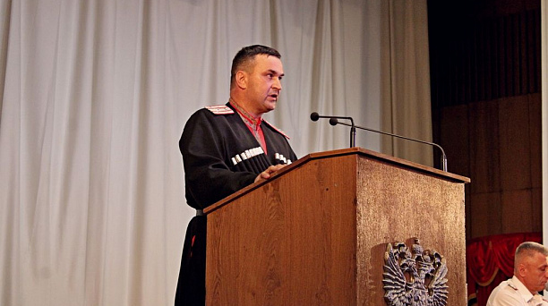 Казаки Екатеринодарского районного казачьего общества выбрали нового атамана.