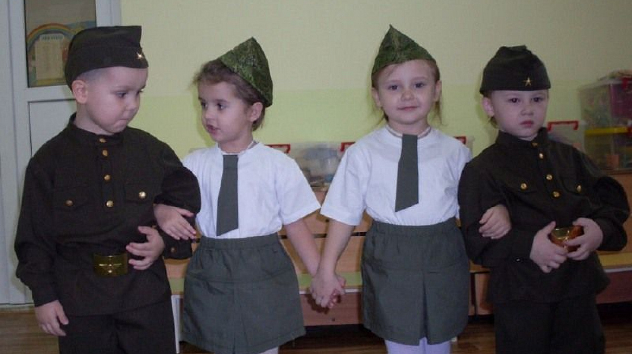 В детском саду № 30 Западного округа прошли патриотические занятия