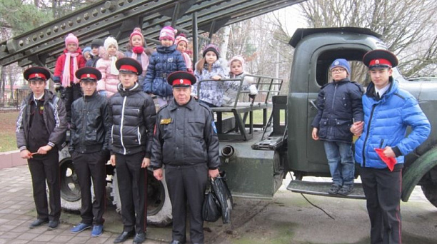 Воспитанники детсада № 94 побывали в военном музее