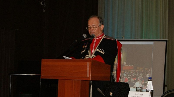 В Краснодаре прошел отчетный сбор Екатеринодарского районного казачьего общества