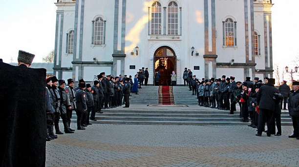 Казаки вспомнили своего небесного покровителя