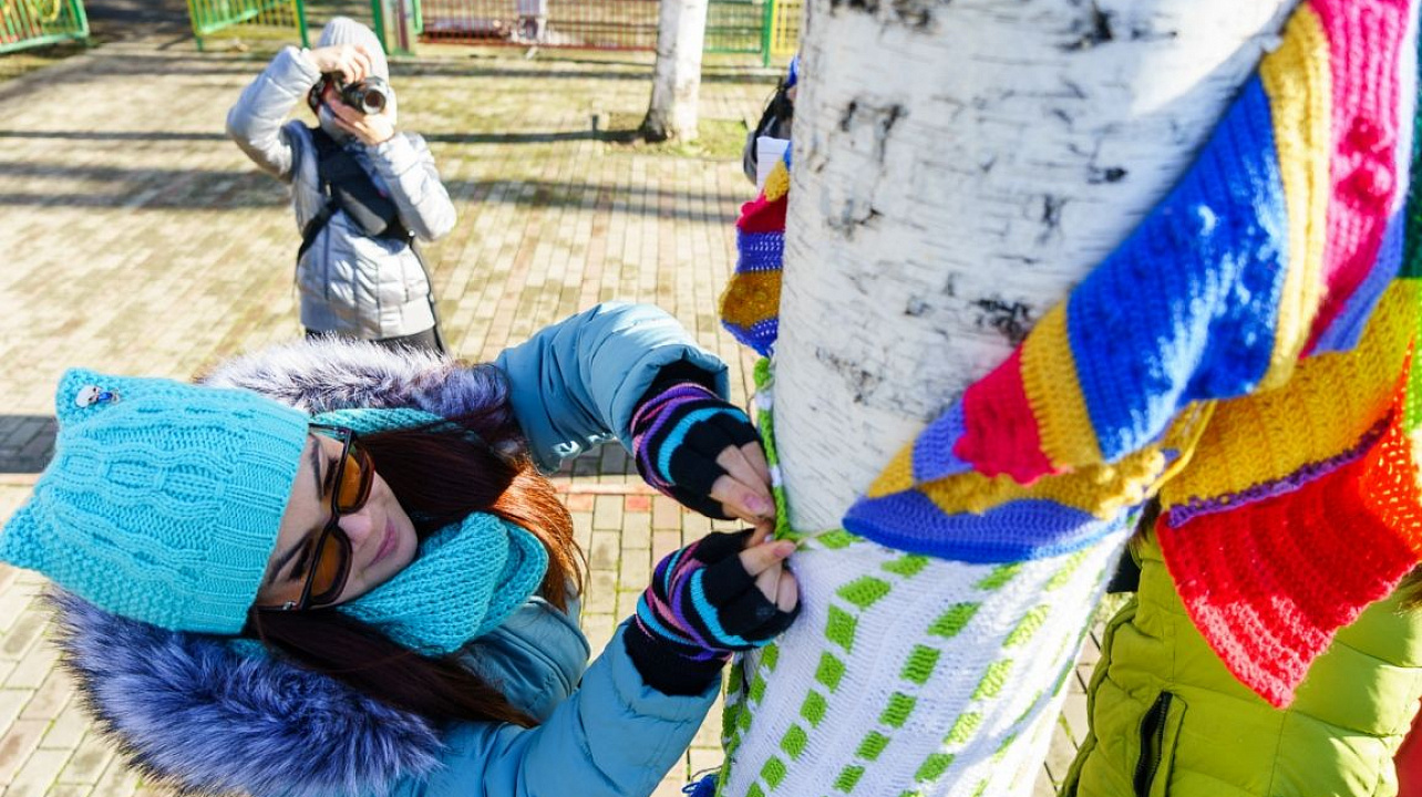 В парке Западного округа прошла акция «Теплый парк»