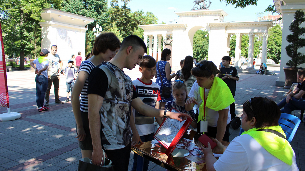 Фоторепортаж с интерактивной площадки ВФСК ГТО