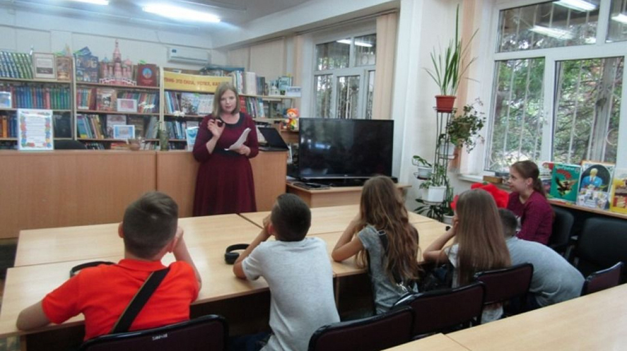 В детской библиотеке им. К. И. Чуковского состоялось мероприятие ко Дню славянской письменности и культуры