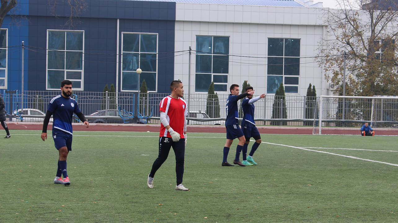 Завершился футбольный матч 8х8 среди студенческих команд  