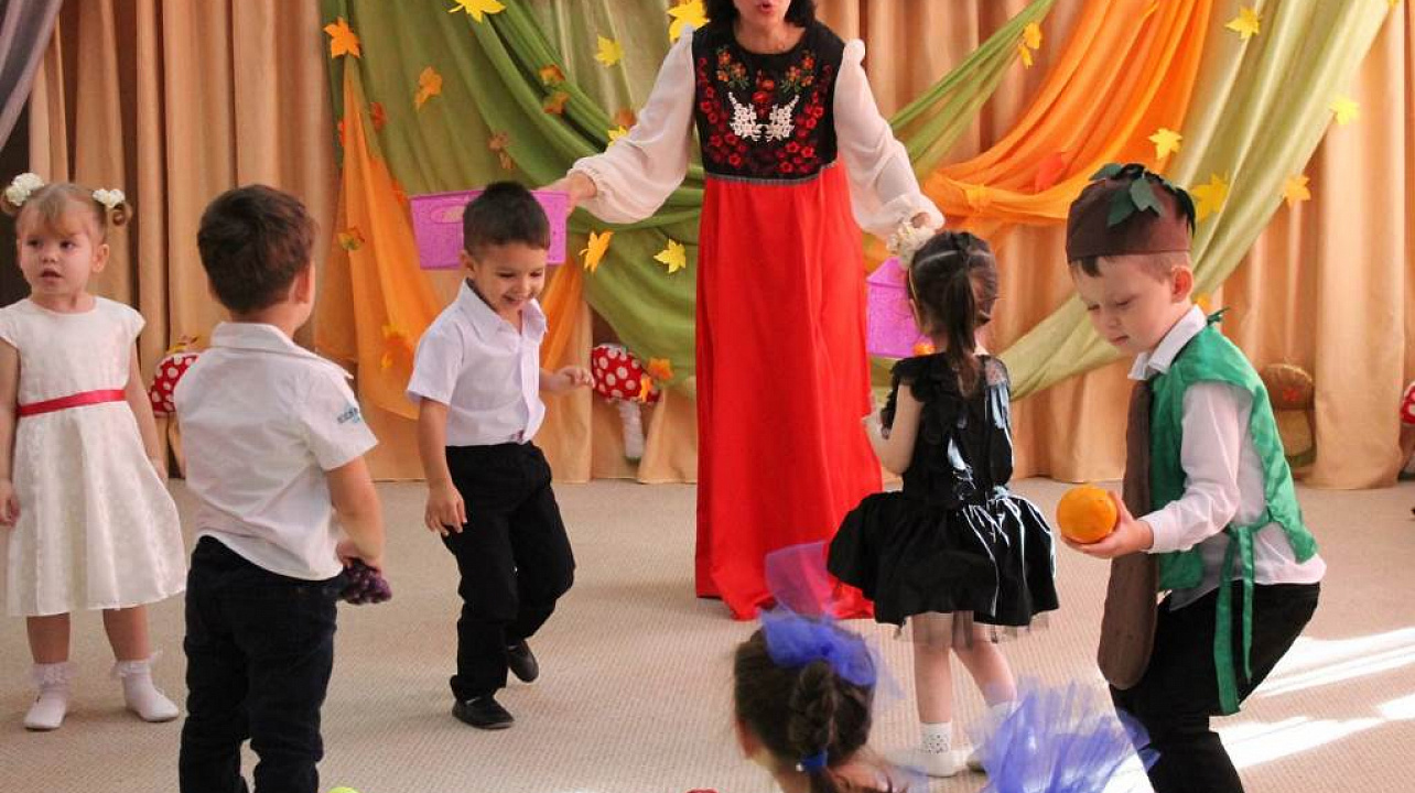 В детском саду № 23 прошли осенние праздники