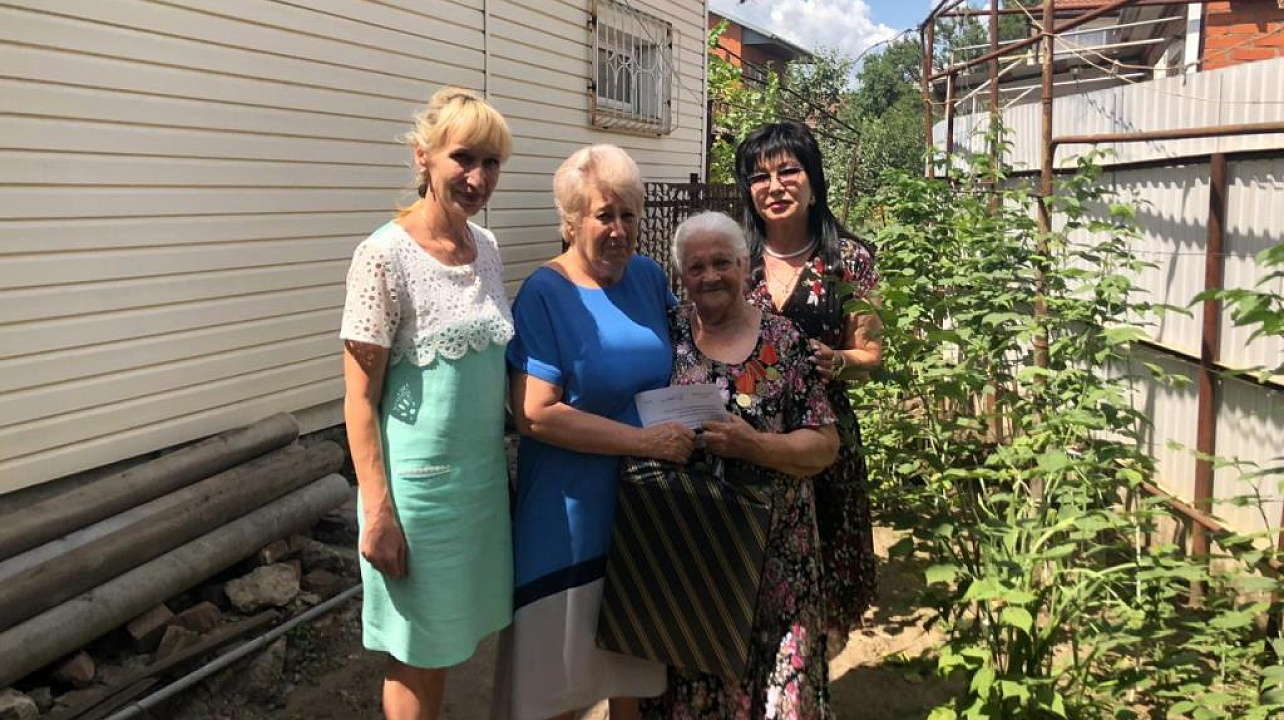 Жительница Западного округа отметила 90-летие