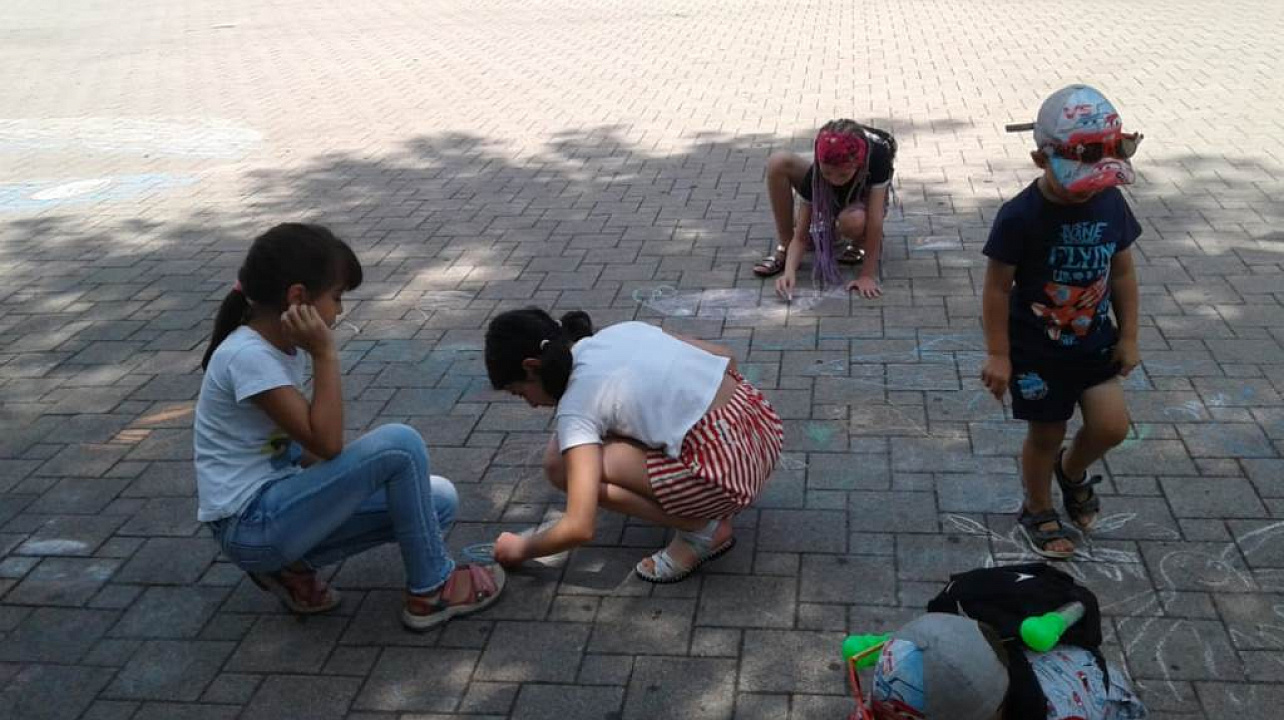 В Городском саду   прошла программа выходного дня