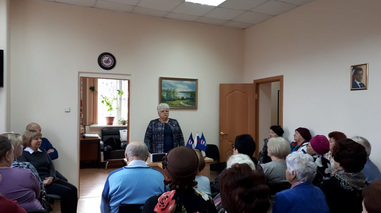 Председатели ТОС избирательного округа №25 заслушали отчет о проделанной работе депутата городской Думы Краснодара Людмилы Головченко