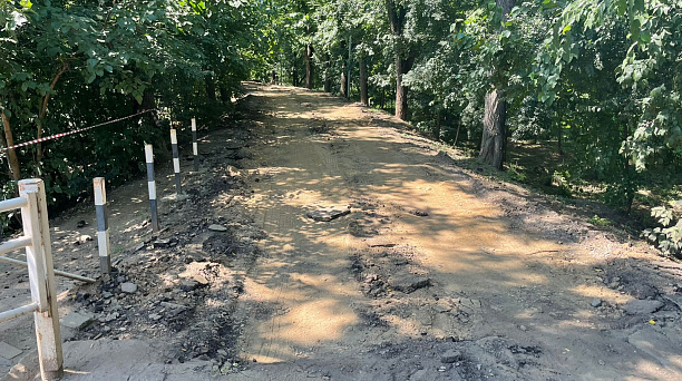 В Краснодаре стартовало благоустройство Тропы здоровья