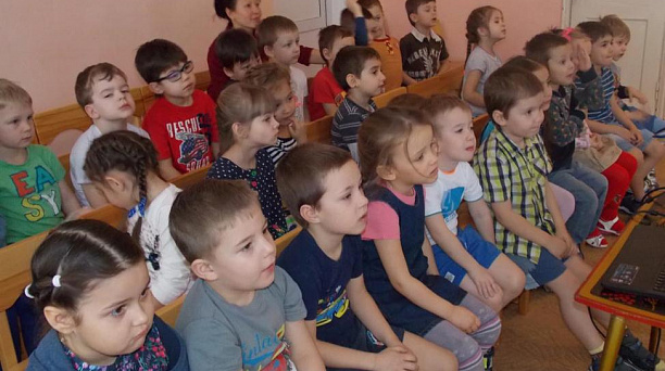 В детском саду Западного округа прошло занятие «История Часов»