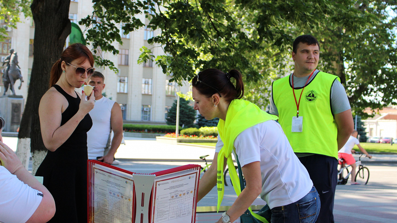 Фоторепортаж с интерактивной площадки ВФСК ГТО