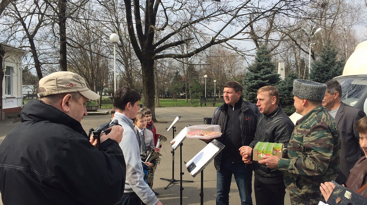 Состоялась благотворительная акция старо-Пашковского казачьего общества