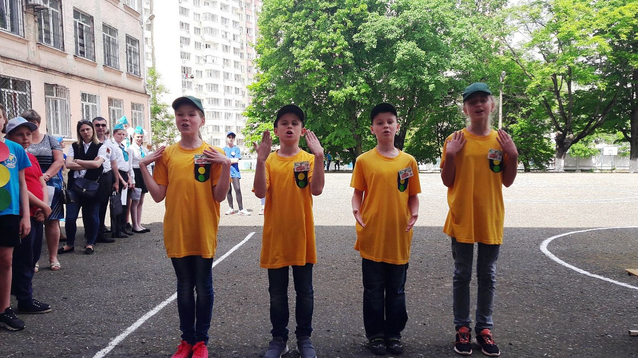 Ребята Западного округа приняли участие в окружном конкурсе «ЮИД- 2017»