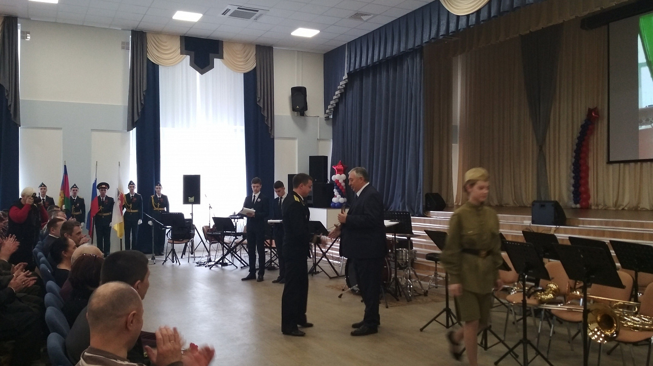 В Карасунском округе состоялась торжественное закрытие окружного месячника оборонно-массовой и военно-патриотической работы