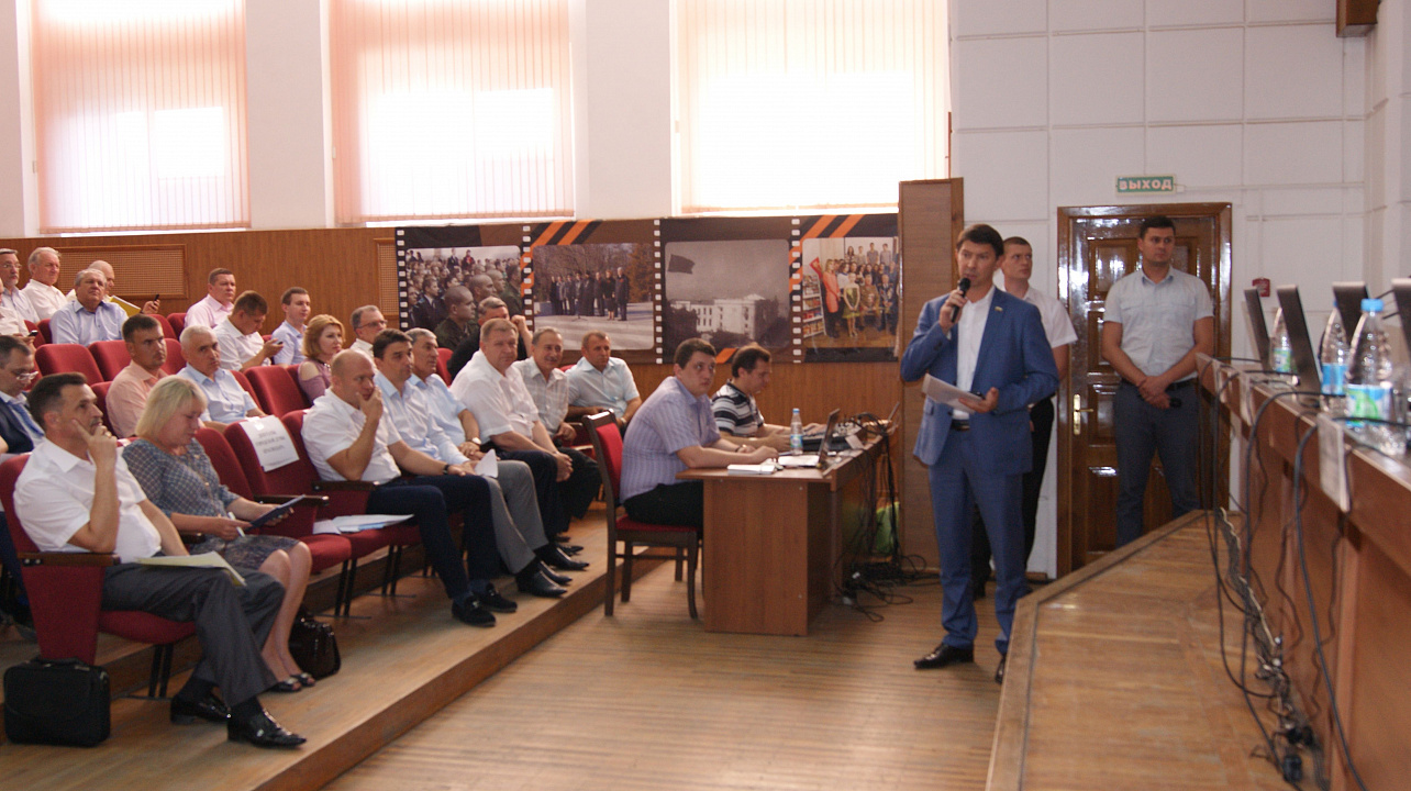 выездное заседание городского штаба