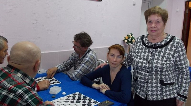 В обществе инвалидов Центрального округа прошел турнир по шашкам