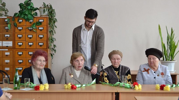 Ветераны и студенты КубГТУ провели Урок мужества для школьников