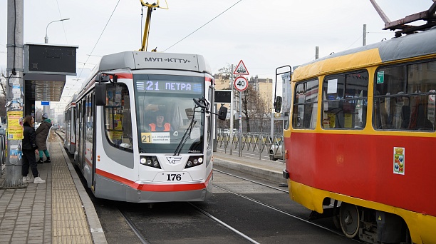 С раннего утра 4 января на ул. Московской восстановили движение общественного транспорта