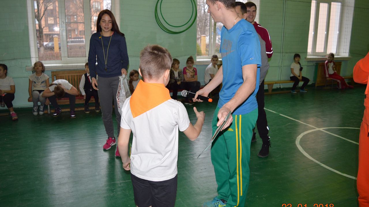 «Веселые старты» среди учащихся 1-х классов